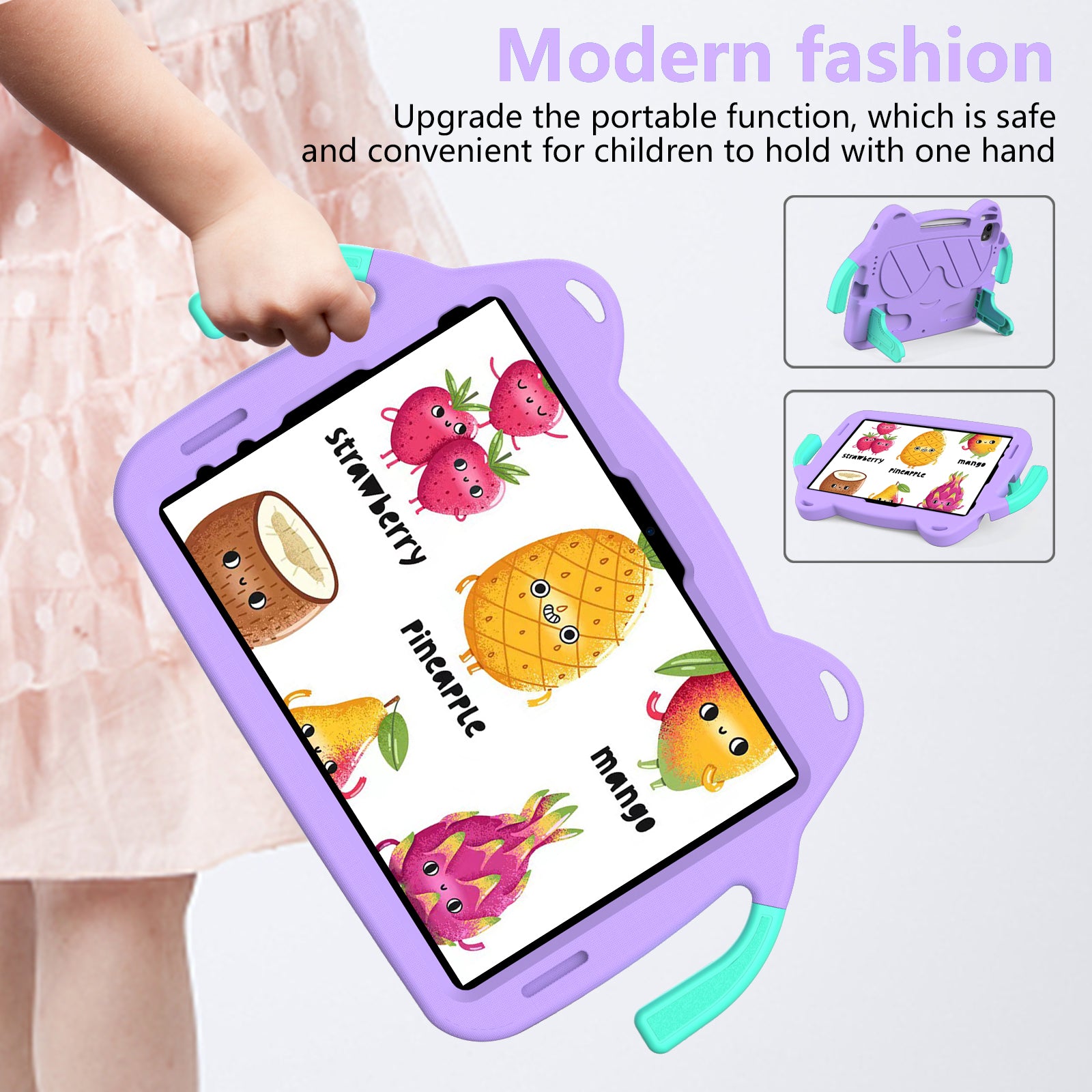 Kids Funda Little Hand Tablet Case For Samsung Galaxy Tab A 10.1 For Samsung EVA Case with Strap for A2757 A2777 A2696 with Pen Holder