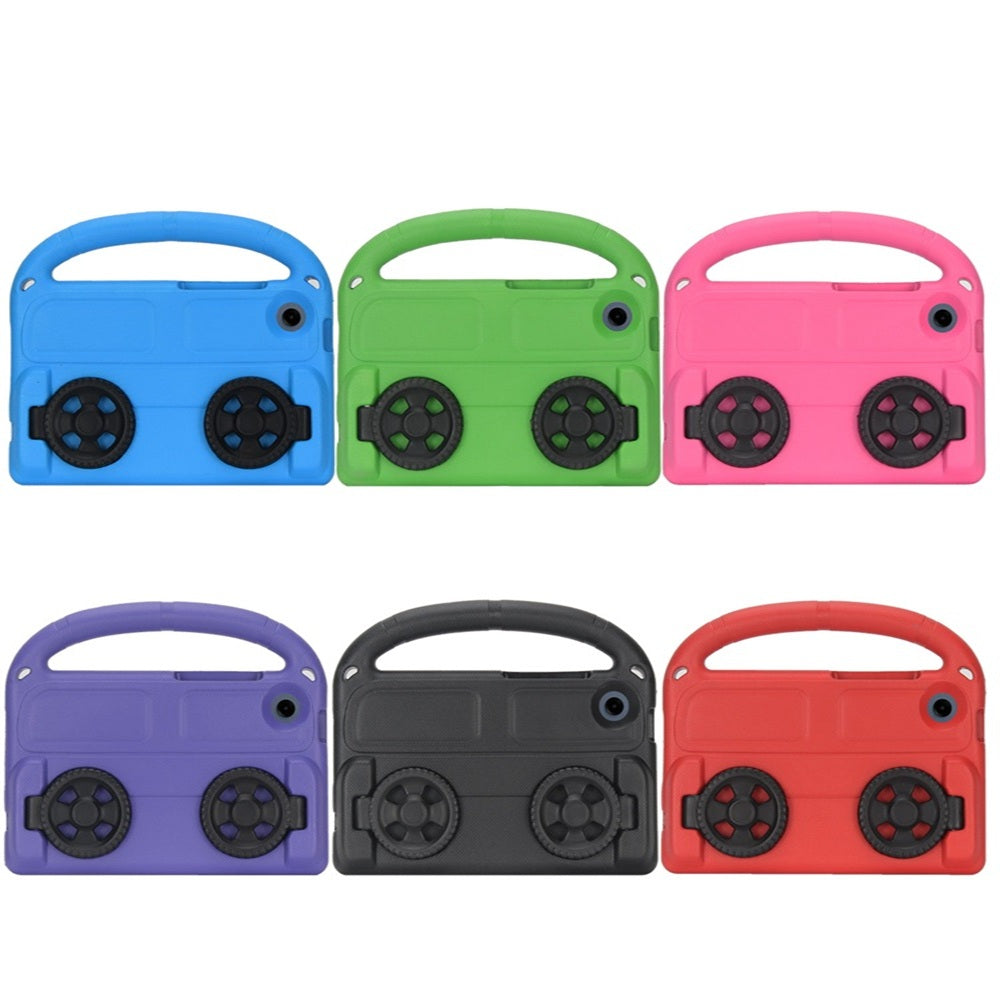 Kids Funda Wheel Tablet Case For Samsung Galaxy Tab A 10.1 For Samsung EVA Case with Strap for A2757 A2777 A2696 with Pen Holder