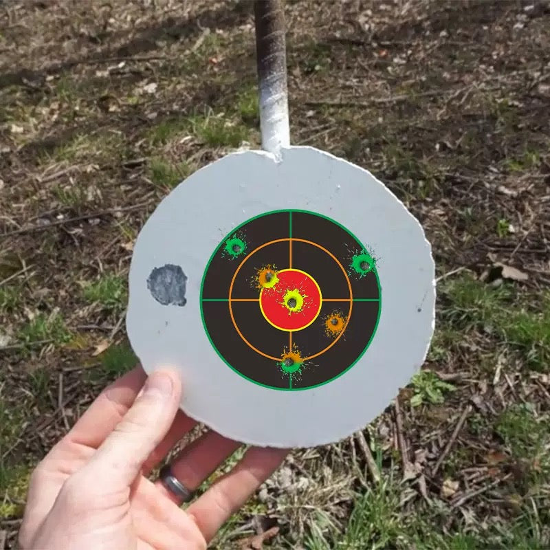 Hot Selling Colorful Shooting Target Stickers Splash Target Paper Shooting Target Paper Practice Target Paper Splash Label Target