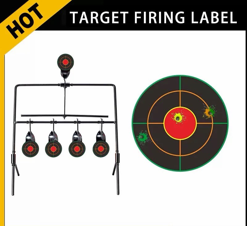 Hot Selling Colorful Shooting Target Stickers Splash Target Paper Shooting Target Paper Practice Target Paper Splash Label Target