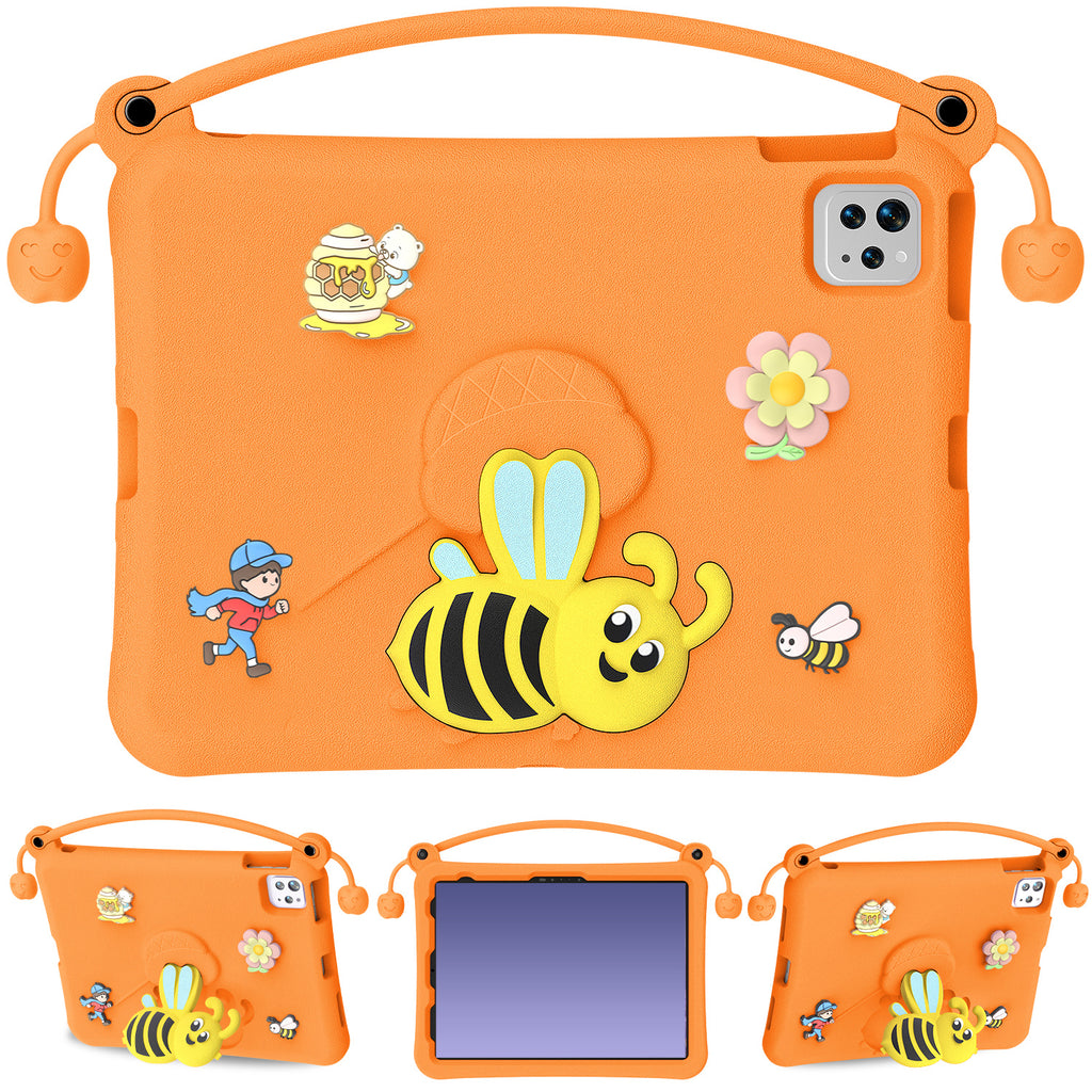 Kids Funda Bee Tablet Case For Samsung Galaxy Tab A 10.1 For Samsung EVA Case with Strap for A2757 A2777 A2696 with Pen Holder