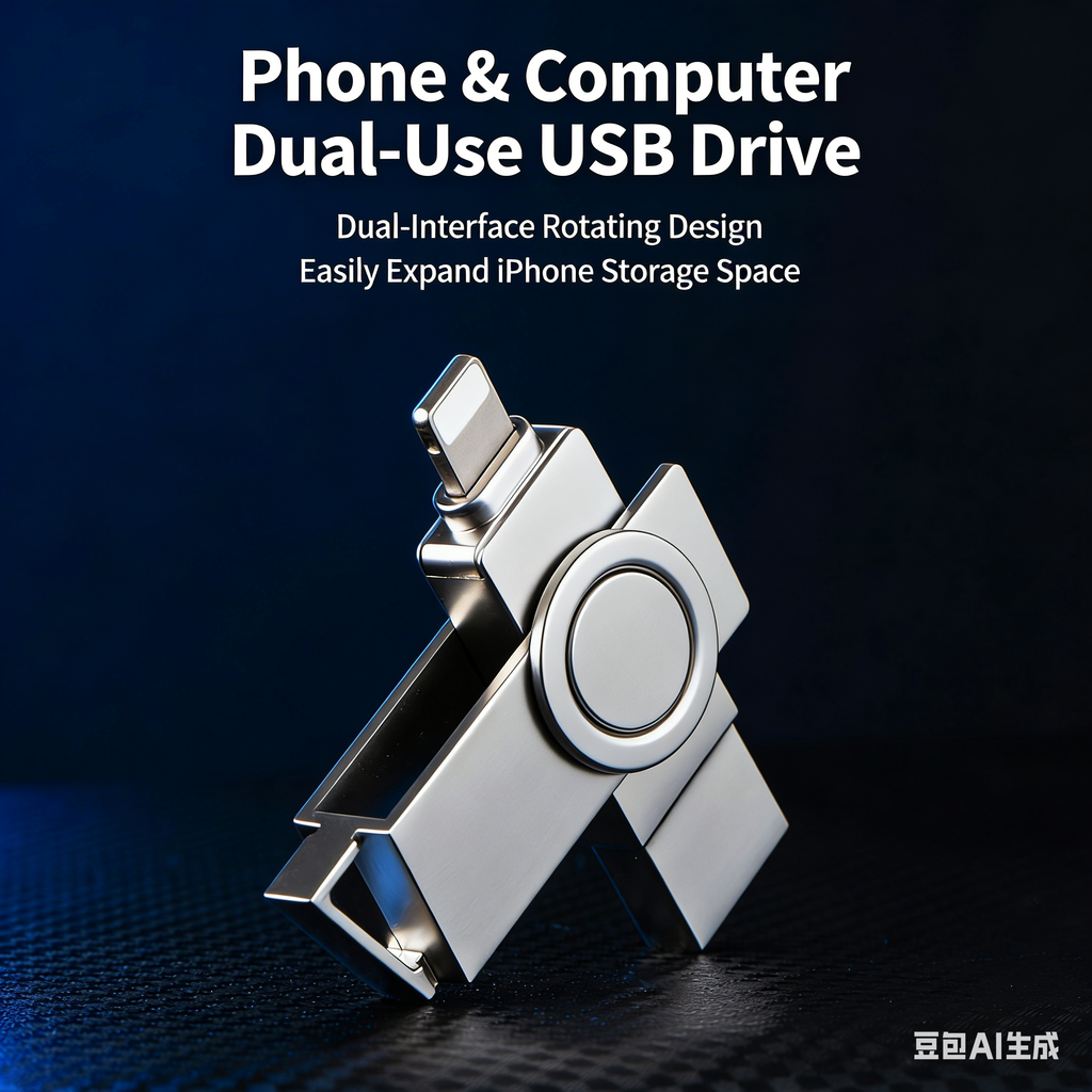 Y61 TYPE C USB Flash Drive OTG 4 IN 1 USB Stick 3.0 128GB Pen Drive 64GB 256GB Pendrive for iPhone 17 16 15 14 13 Memory Disk
