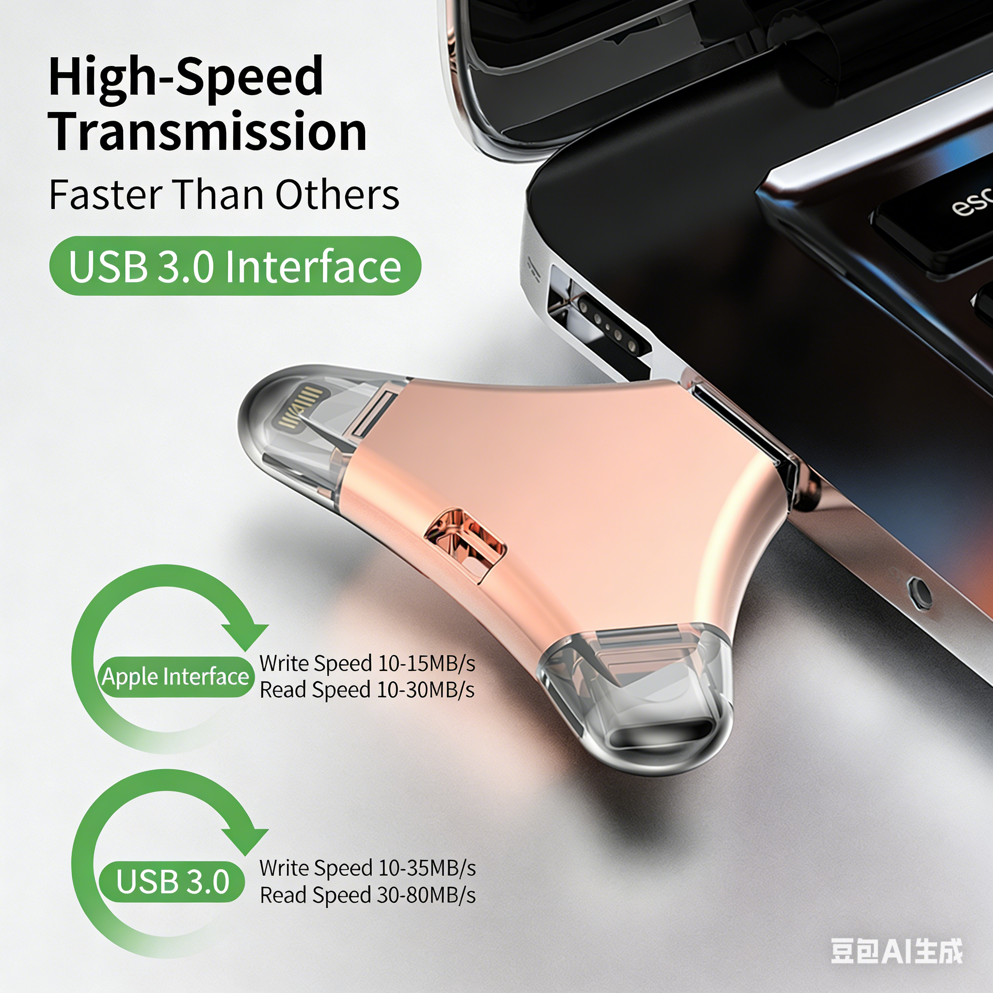 Y68 TYPE C USB Flash Drive OTG 4 IN 1 USB Stick 3.0 128GB Pen Drive 64GB 256GB Pendrive for iPhone 17 16 15 14 13 Memory Disk