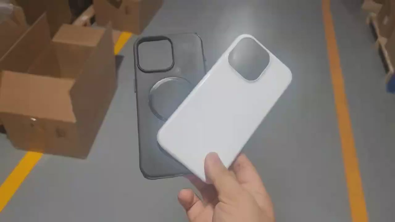 DIY Matte Glossy 3D Full Wrapped 2 in 1 Film Sublimation Heat Transfer Magsafe Phone Case For iPhone 17 16 15 14 13 Pro Max Cover